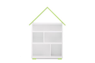 PABIS, https://dev1-mda.konsimo.pl/kolekcja/pabis/ Regał na zabawki dla chłopca zielony biały/zielony - zdjęcie