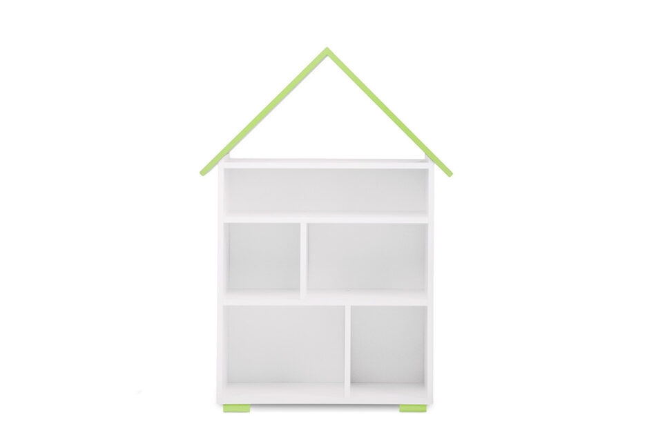 PABIS Regał na zabawki dla chłopca zielony biały/zielony - zdjęcie 0