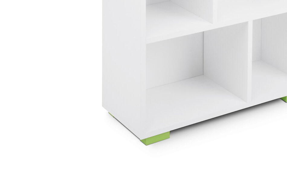 PABIS, ZYGIO Zestaw meble do pokoju dziecka zielone 4 elementy biały/zielony - zdjęcie 13