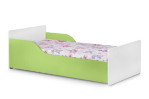 PABIS, https://dev1-mda.konsimo.pl/kolekcja/pabis/ Łóżko dla dziecka  zielone zielony/biały - zdjęcie