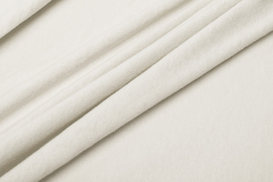DERMI Prześcieradło z gumką kremowy - zdjęcie 1