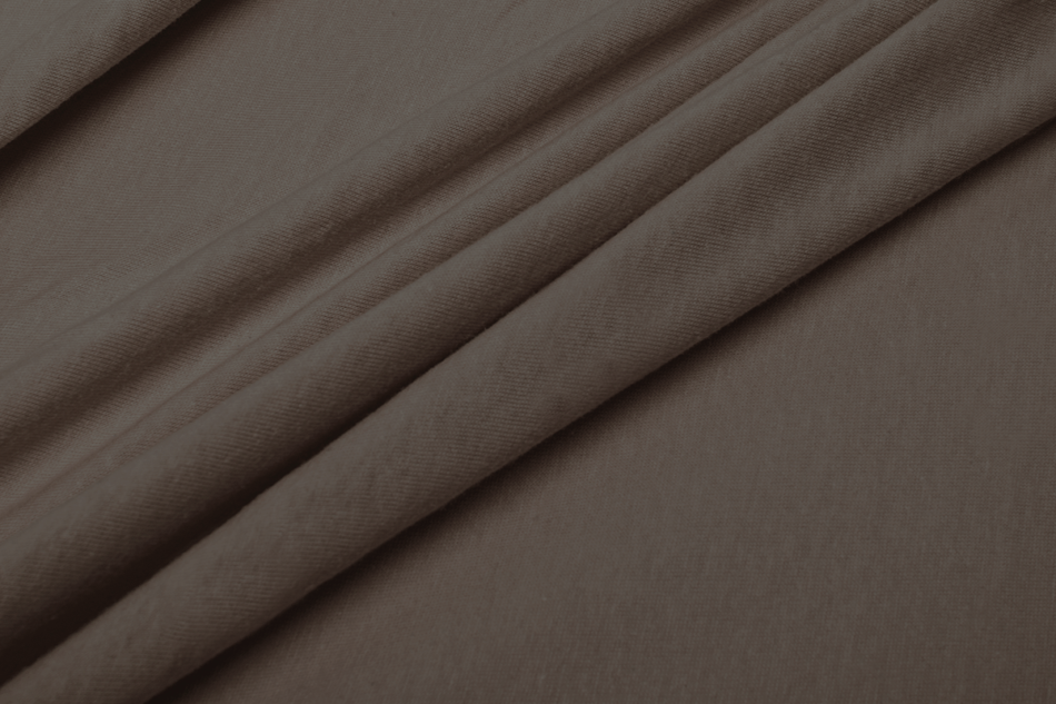 DERMI Prześcieradło z gumką brązowy - zdjęcie 1