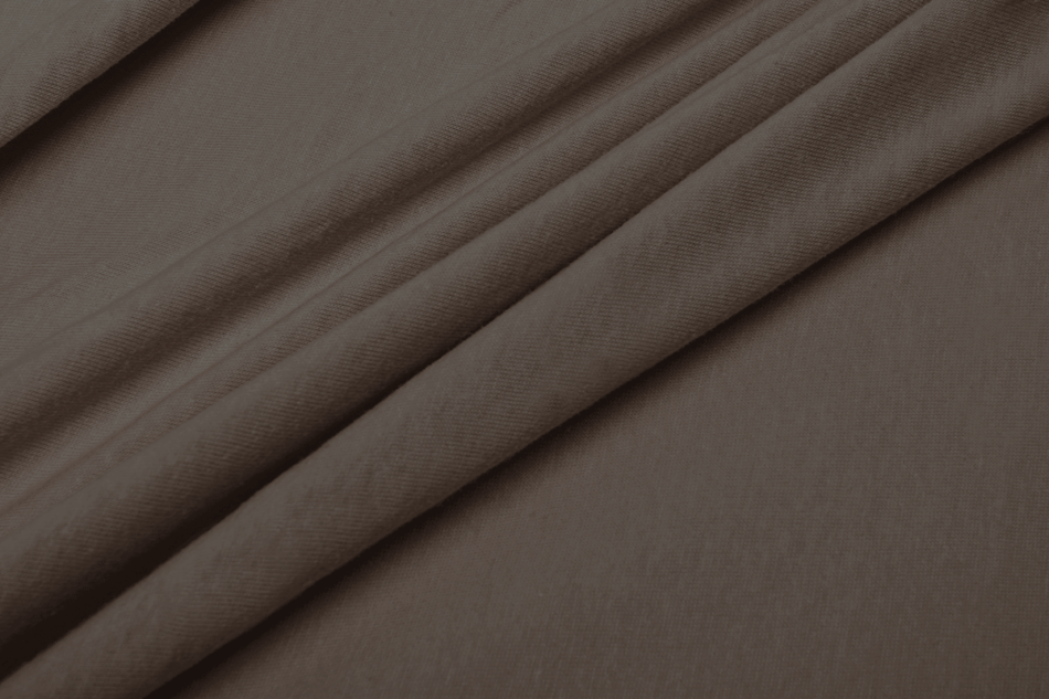 DERMI Prześcieradło z gumką brązowy - zdjęcie 1
