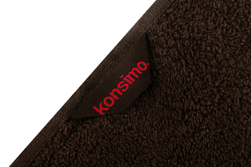 LENTE Komplet ręczników średnich 4 szt. brązowy - zdjęcie 5