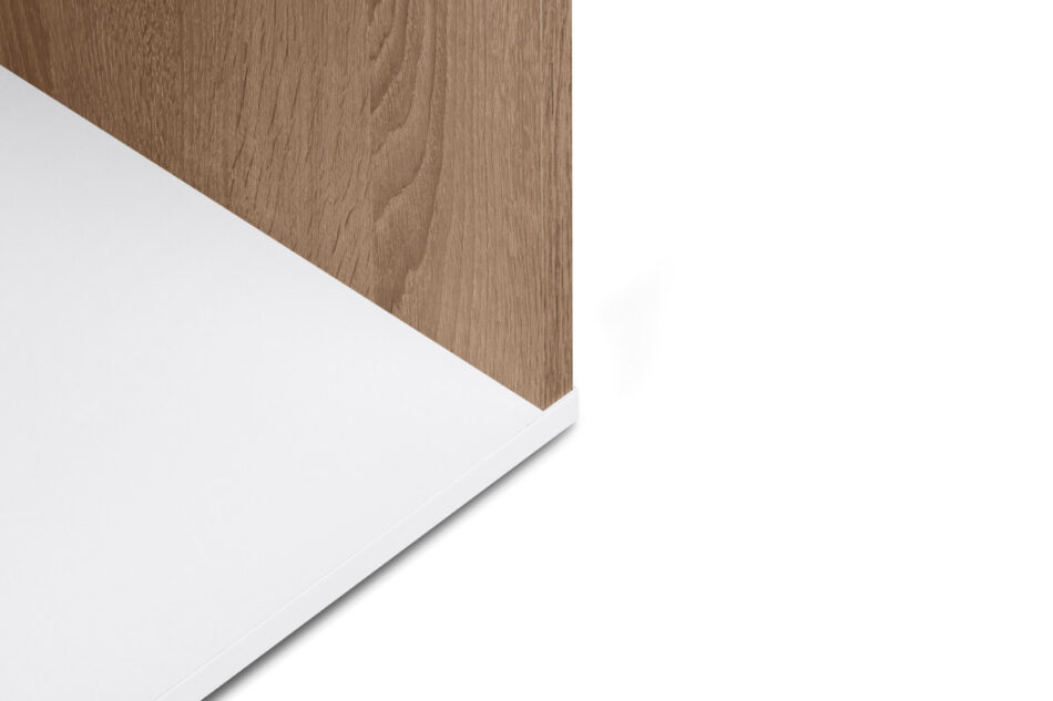 TACHIN Stolik kawowy biały/dąb sonoma - zdjęcie 4