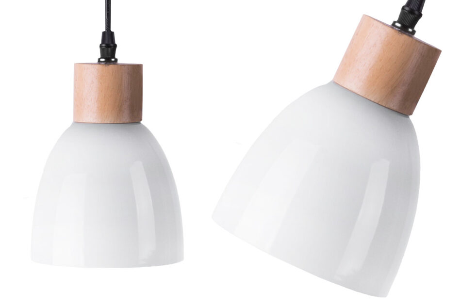 KARI Zestaw lamp wiszących 2 szt. biały - zdjęcie 2