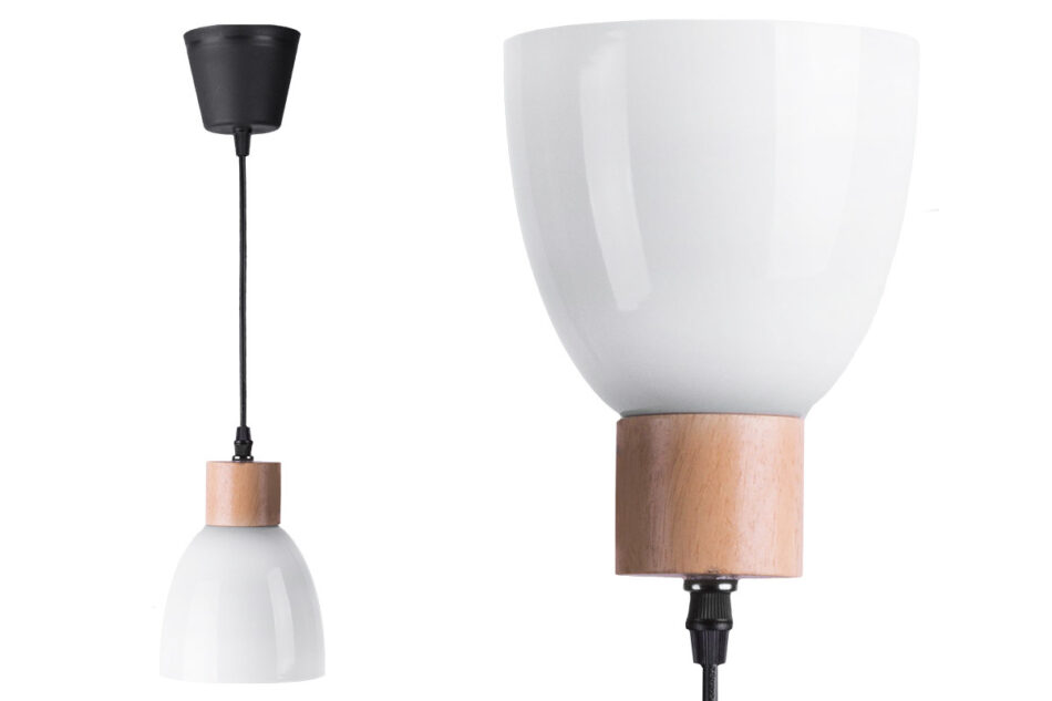 KARI Zestaw lamp wiszących 2 szt. biały - zdjęcie 3