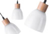KARI Zestaw lamp wiszących 3 szt. biały - zdjęcie 3