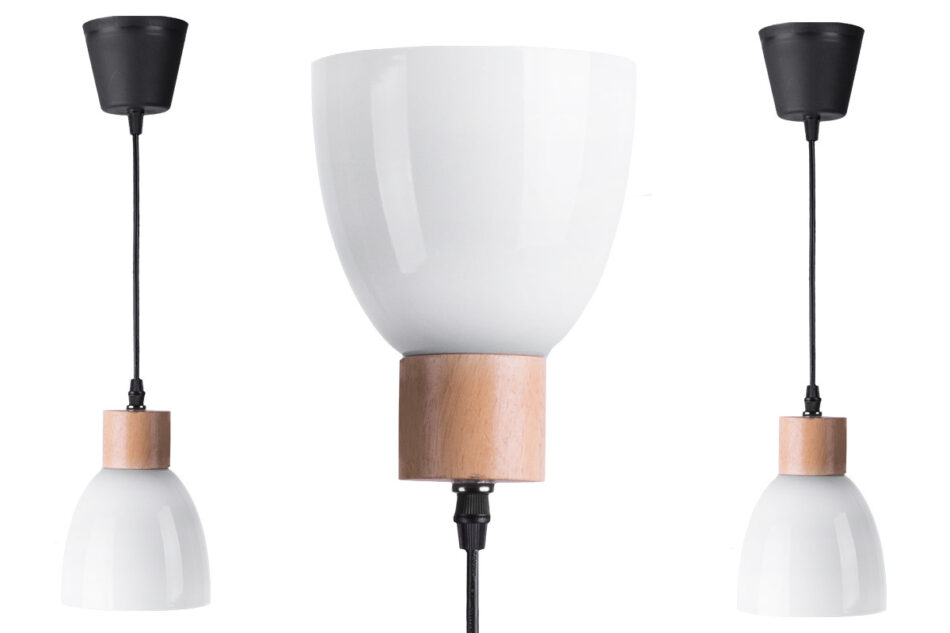 KARI Zestaw lamp wiszących 3 szt. biały - zdjęcie 5