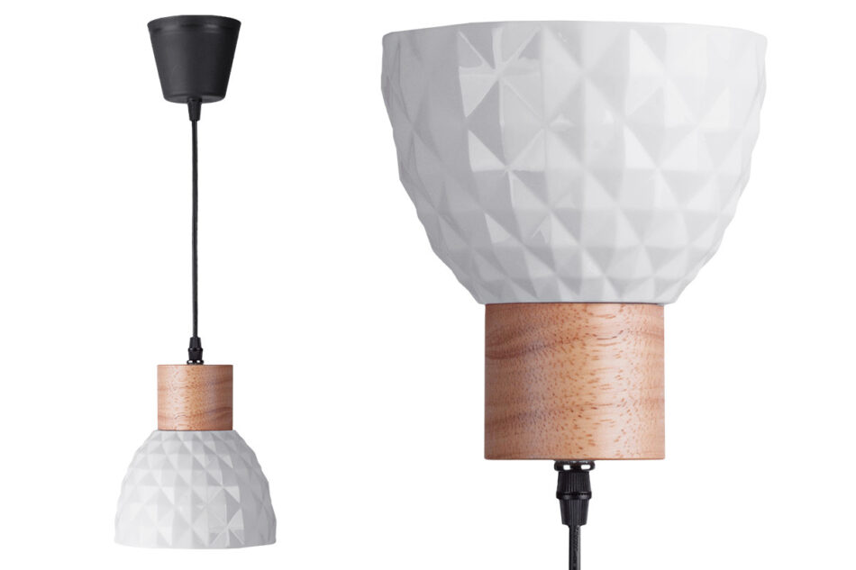 KARI Zestaw lamp wiszących 2 szt. biały - zdjęcie 2