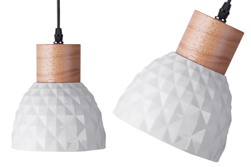 KARI Zestaw lamp wiszących 2 szt. biały - zdjęcie 1