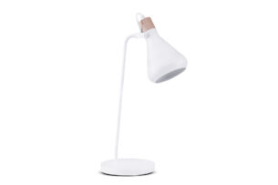 CORTODI, https://dev1-mda.konsimo.pl/kolekcja/cortodi/ Lampa biurkowa biały - zdjęcie