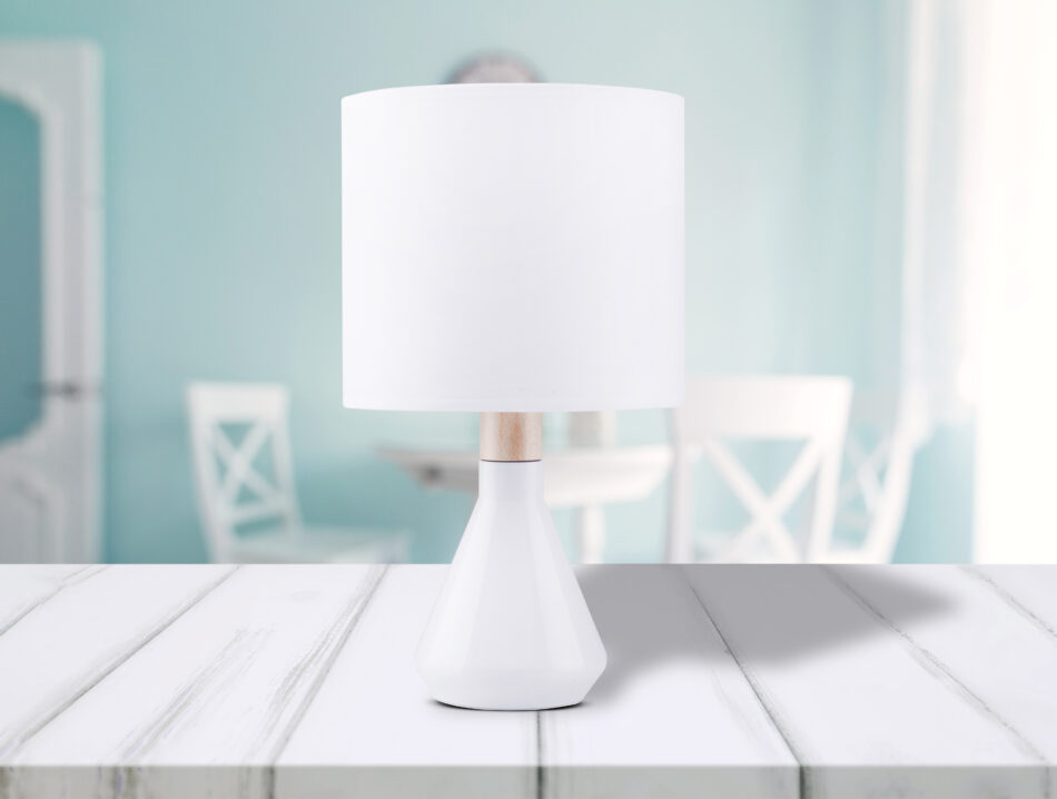 CORTODI Lampa stołowa biały - zdjęcie 1