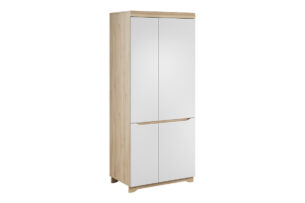 MODIS, https://dev1-mda.konsimo.pl/kolekcja/modis/ Szafa biały/drewno bukowe - zdjęcie