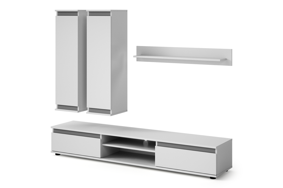 DALIS Meblościanka biały - zdjęcie 1