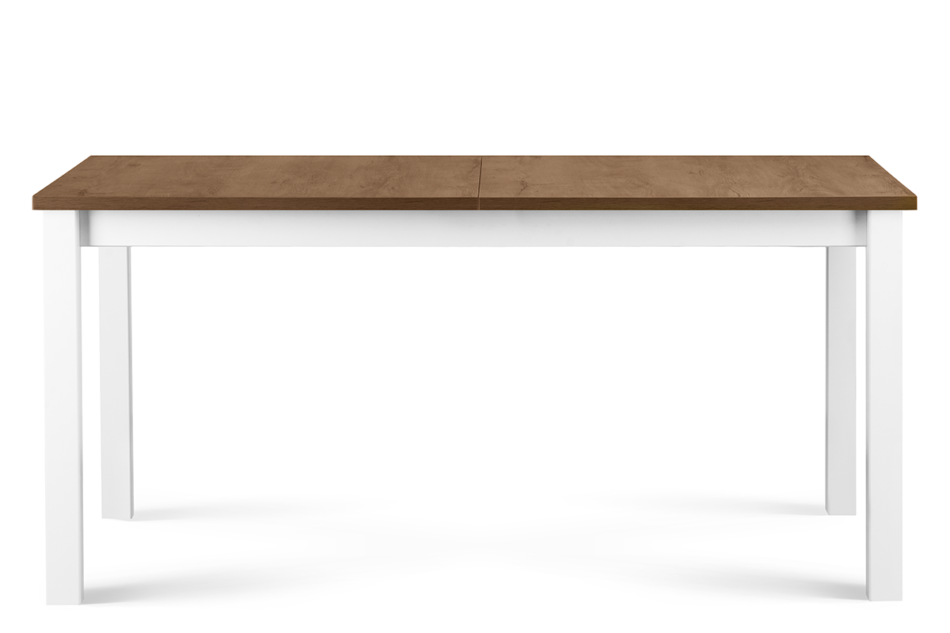 CENARE Stół biały/ciemny dąb - zdjęcie 0
