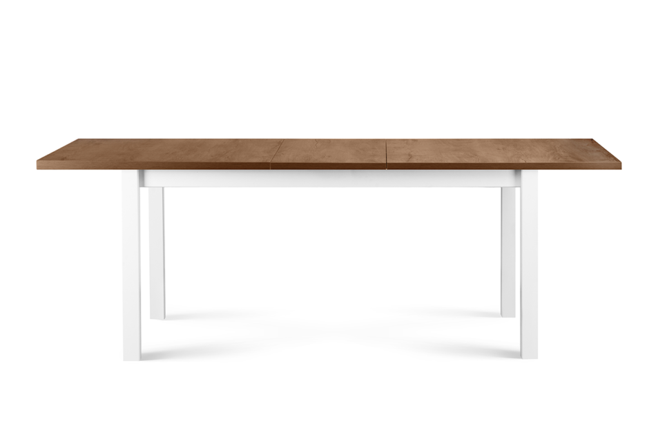 CENARE Stół biały/ciemny dąb - zdjęcie 2