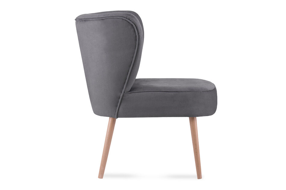 CLAVI Fotel szary - zdjęcie 3