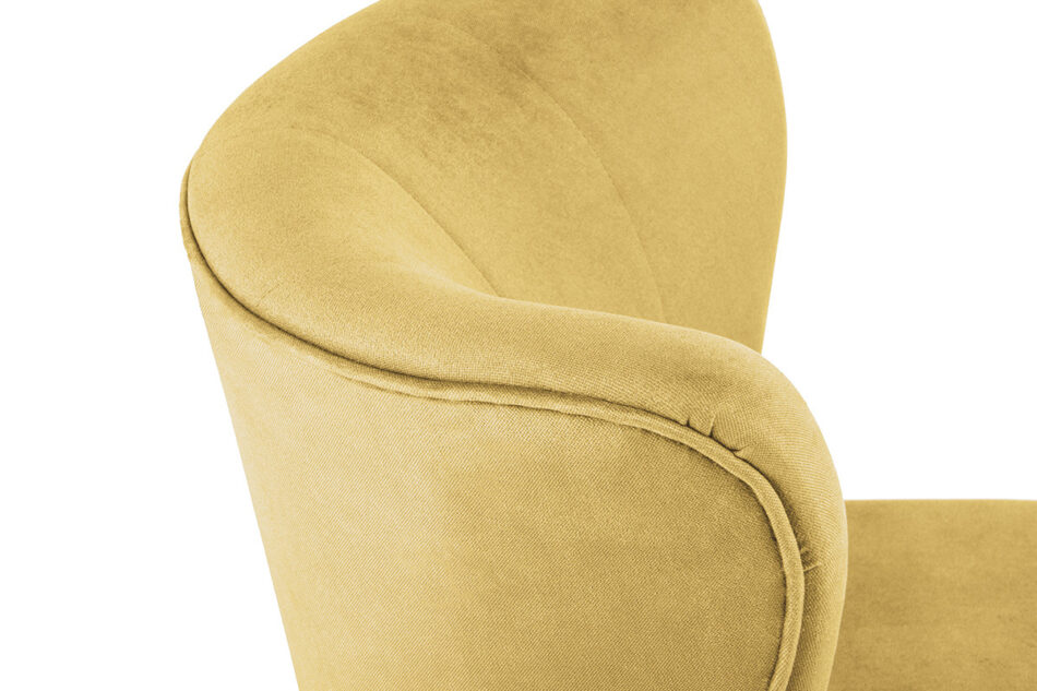 CLAVI Fotel żółty - zdjęcie 4