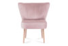 CLAVI Fotel jasny różowy - zdjęcie 1