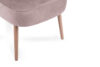 CLAVI Fotel jasny różowy - zdjęcie 6