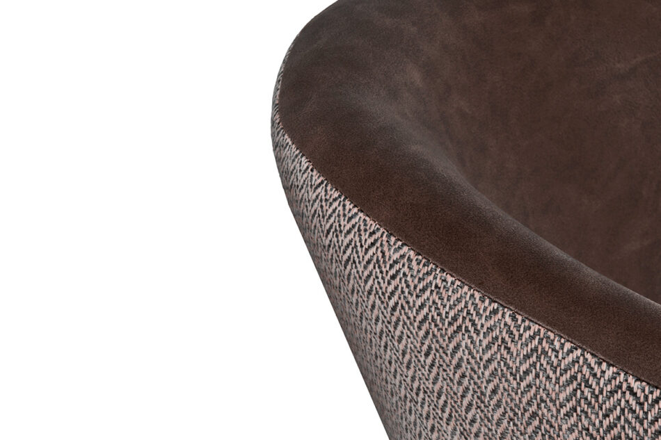 SOLATIUS Krzesło brązowy/beżowy/czarny - zdjęcie 4