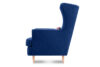 STRALIS Fotel granatowy - zdjęcie 3