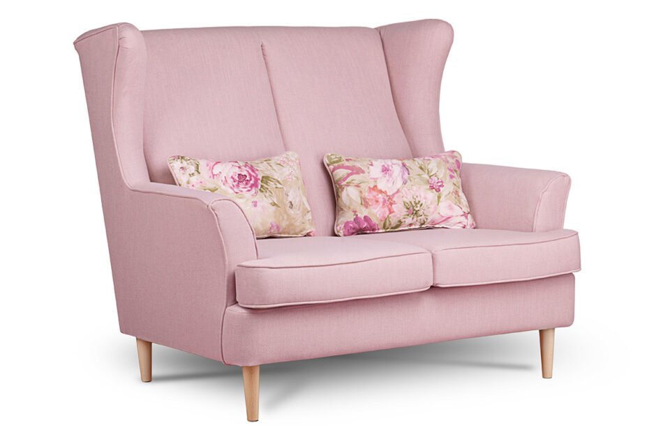 STRALIS Sofa 2 różowy - zdjęcie 1