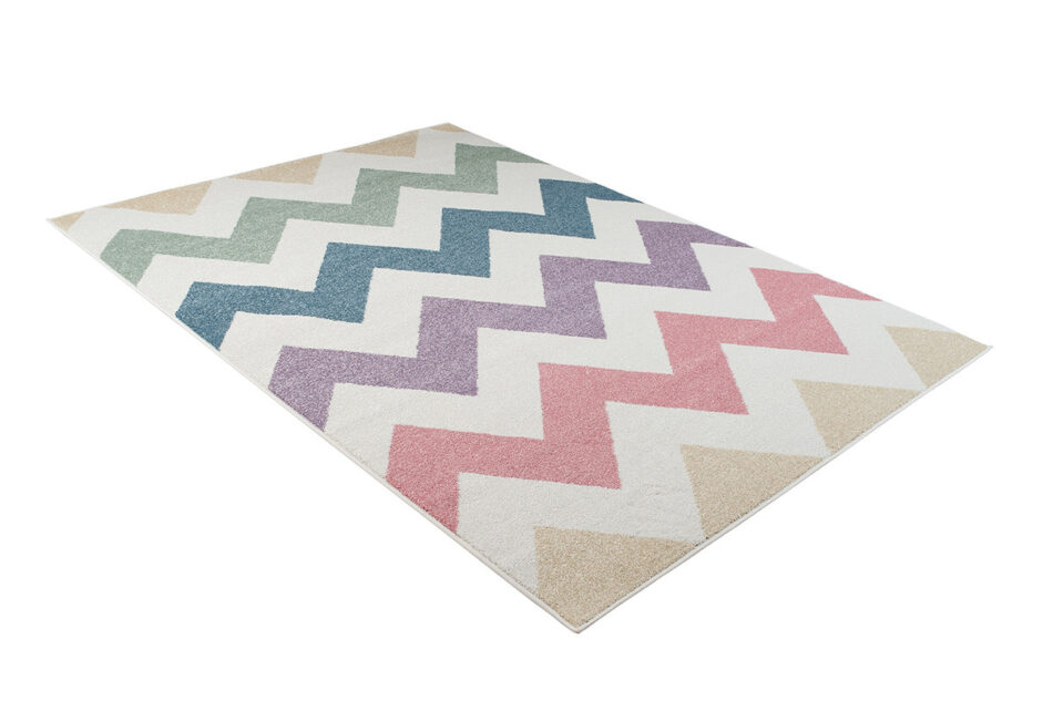 FLOSI Dywan ecru/wielokolorowy - zdjęcie 2