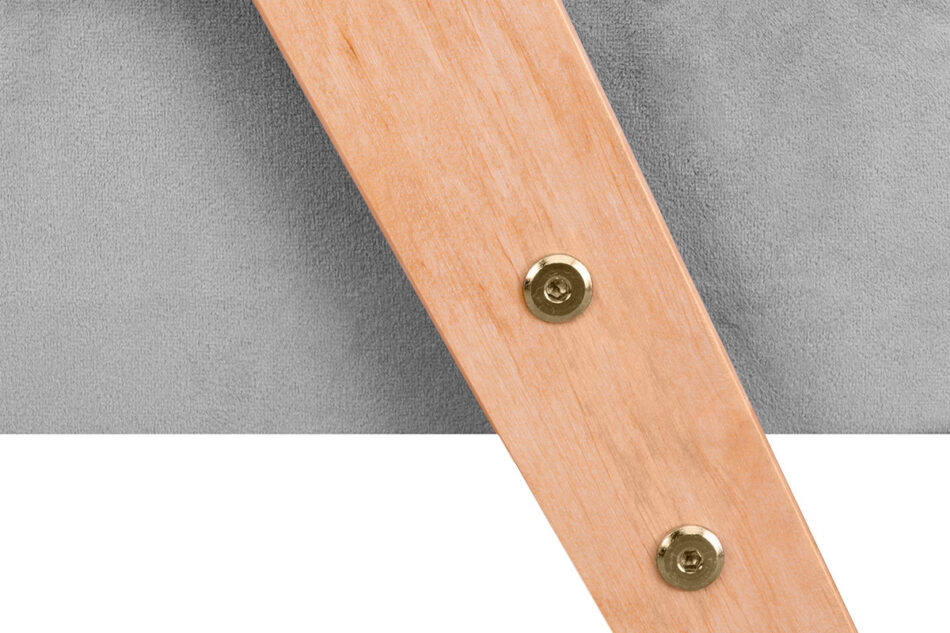 NASET Fotel szary/jasny dąb - zdjęcie 6