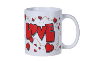 CORDIS, https://dev1-mda.konsimo.pl/kolekcja/cordis/ Kubek biały/czerwony - zdjęcie