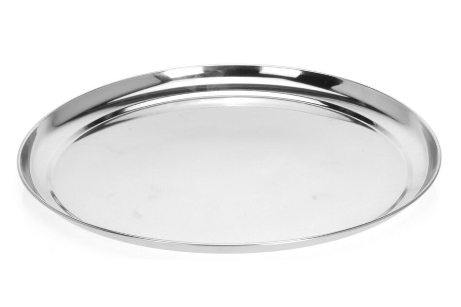 SERVERIO Półmisek okrągły srebrny - zdjęcie