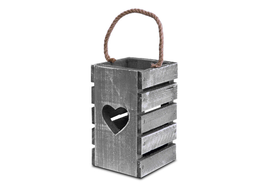 LUCUS Lampion szary - zdjęcie 1