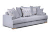 BORAS Sofa 3 szary - zdjęcie 2