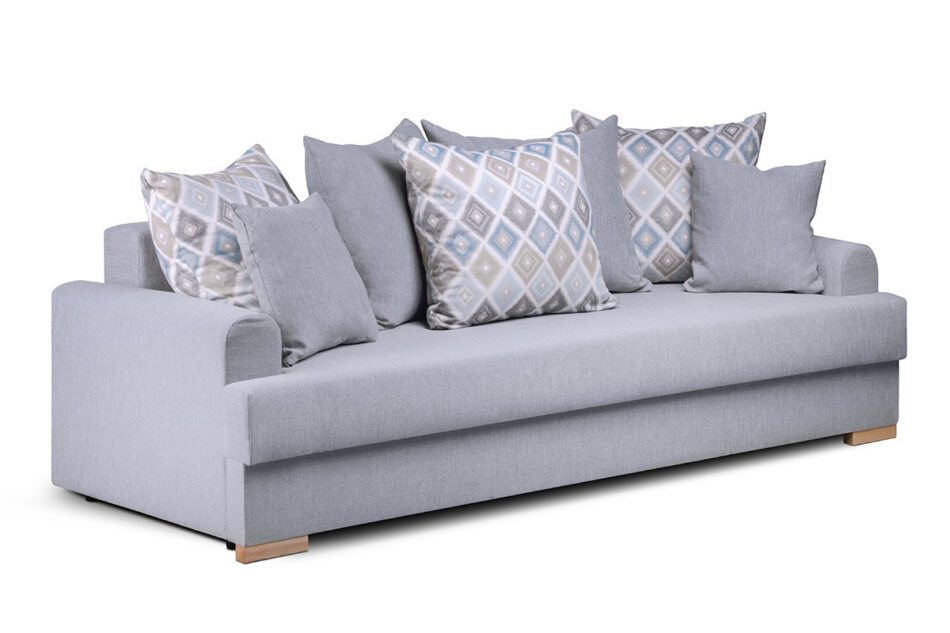 BORAS Sofa 3 szary - zdjęcie 1