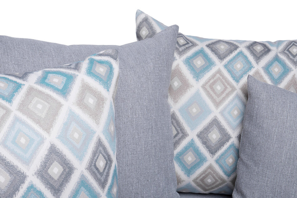 BORAS Sofa 3 szary - zdjęcie 5