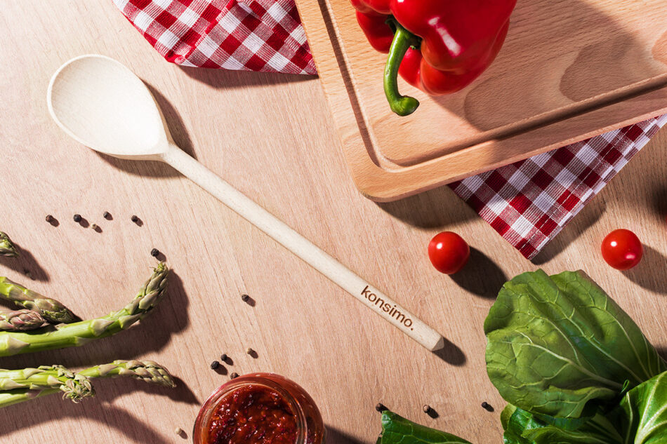 BARGLI Łyżka szwedzka brązowy - zdjęcie 1