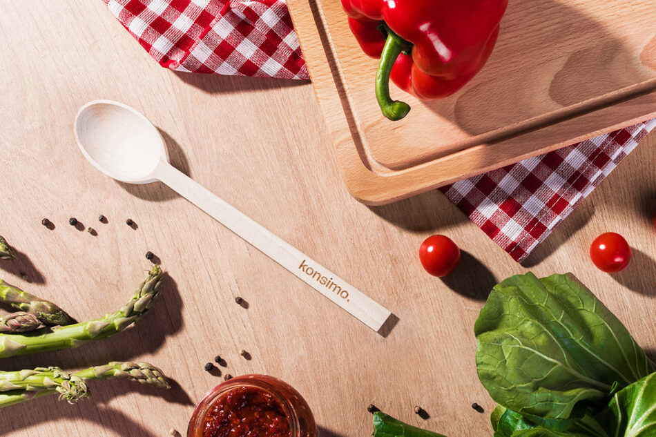 CIRCUS Łyżka warszawska brązowy - zdjęcie 1