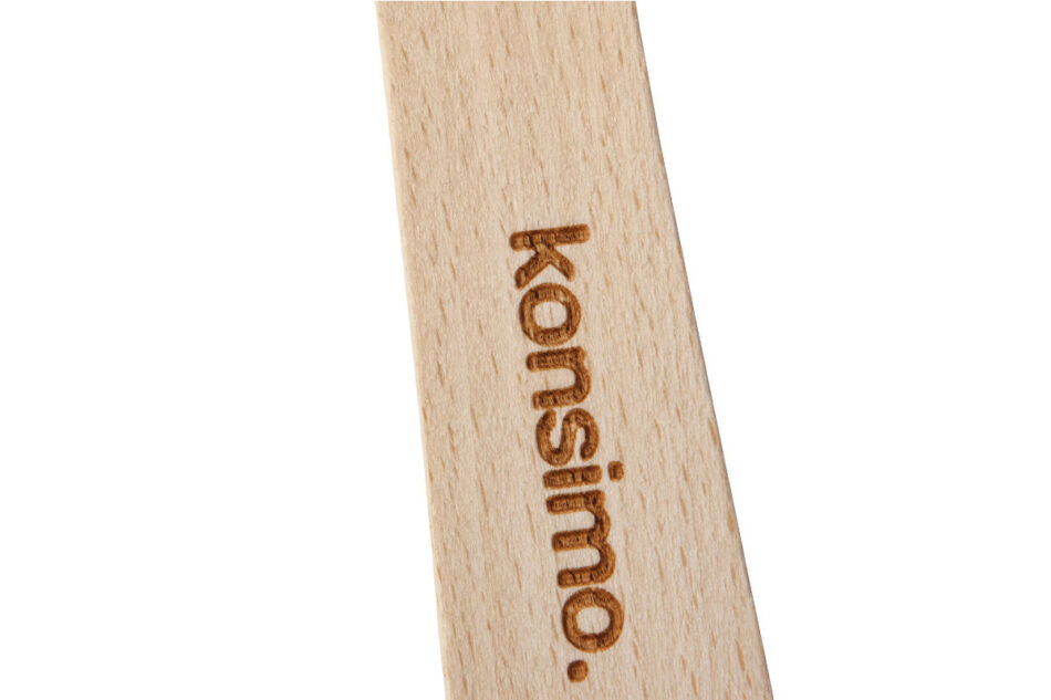 ACEROS Łopatka kuchenna Serce brązowy - zdjęcie 2