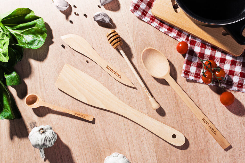 BUTURUM Nożyk do masła brązowy - zdjęcie 1