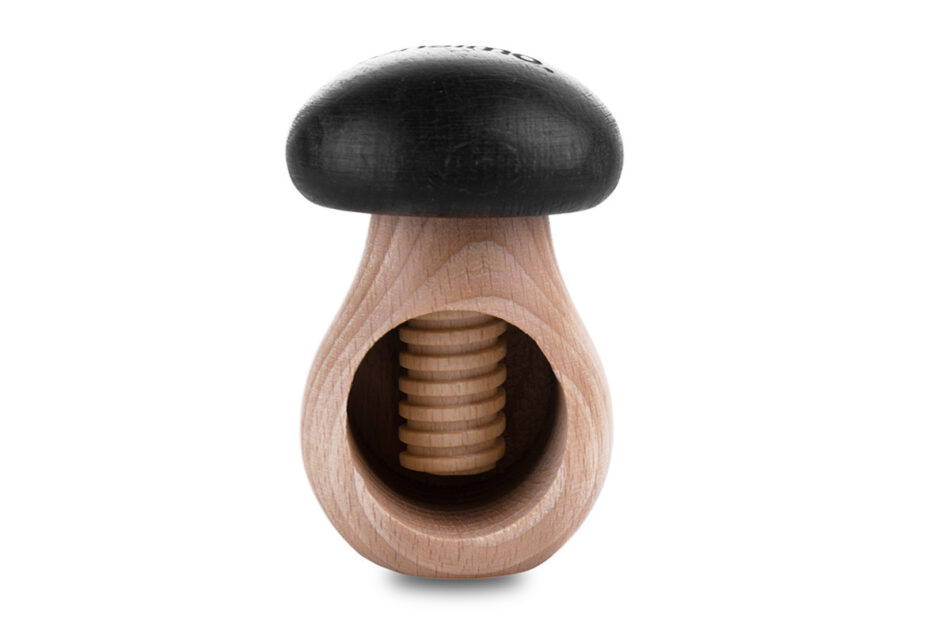 ACCEPTO Dziadek do orzechów „grzybek” brązowy - zdjęcie 0