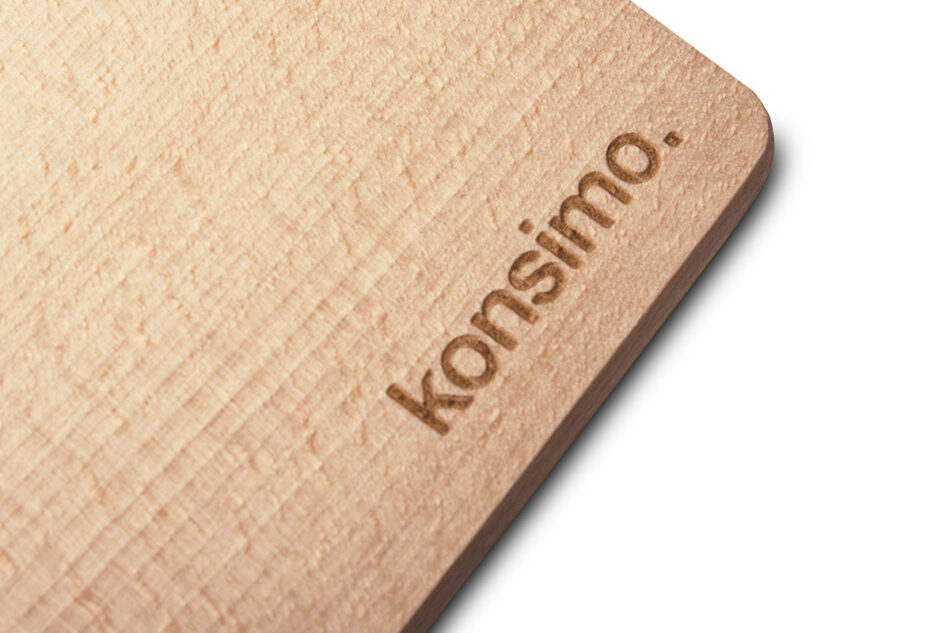 CONSILI Deska do krojenia brązowy - zdjęcie 2