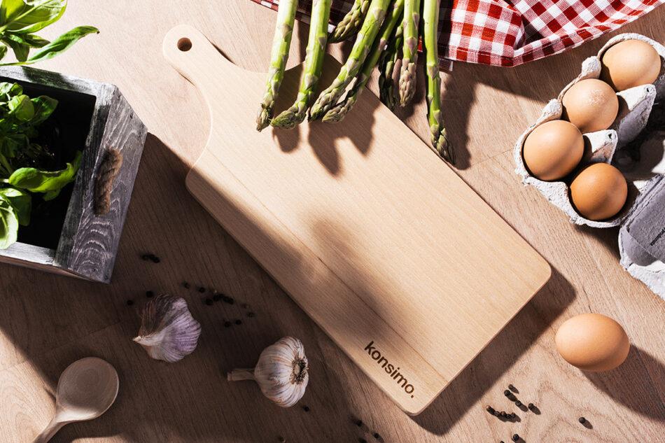 CONSILI Deska do krojenia brązowy - zdjęcie 1