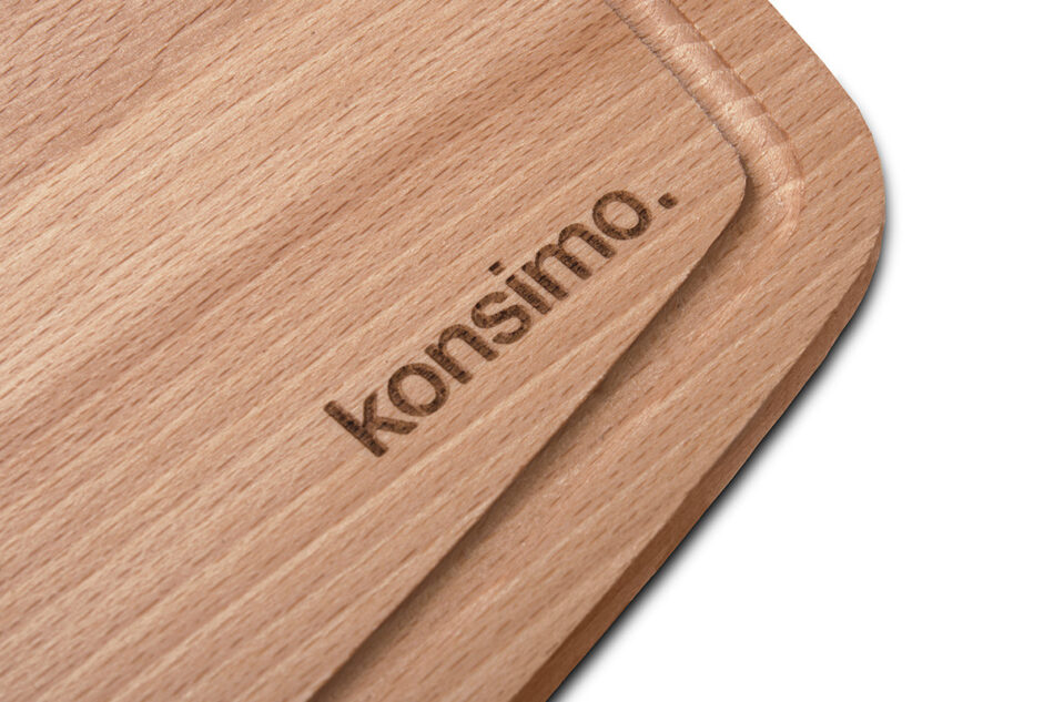 CHEFI Deska do krojenia brązowy - zdjęcie 2