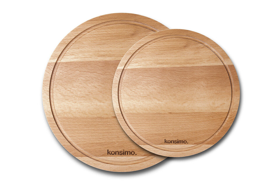 ORIOLUS Deska do krojenia brązowy - zdjęcie 4