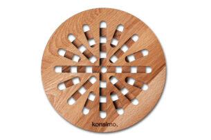 GAVIA, https://dev1-mda.konsimo.pl/kolekcja/gavia/ Podstawka pod garnek brązowy - zdjęcie