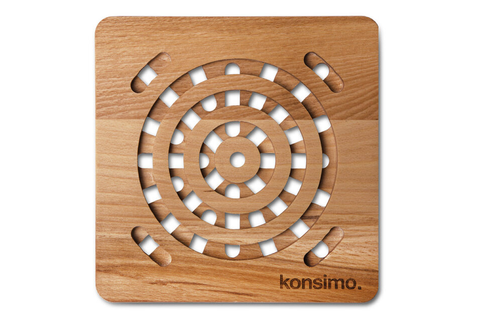 GAVIA Podstawka pod garnek brązowy - zdjęcie 0