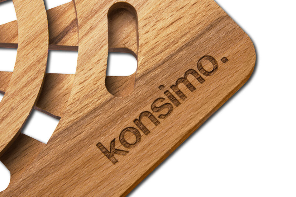 GAVIA Podstawka pod garnek brązowy - zdjęcie 1