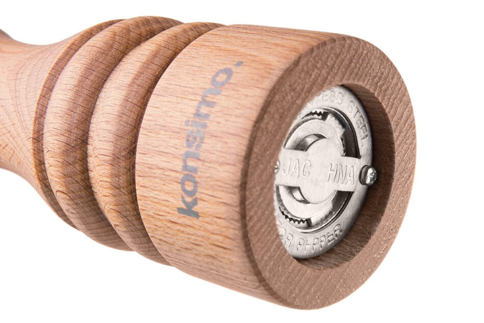 MILOS Zestaw młynków 2 szt. + nożyk do masła buk - zdjęcie 2