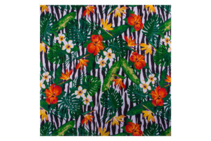 MONTERI, https://dev1-mda.konsimo.pl/kolekcja/monteri/ Serweta zielony/biały/czarny/pomarańczowy - zdjęcie